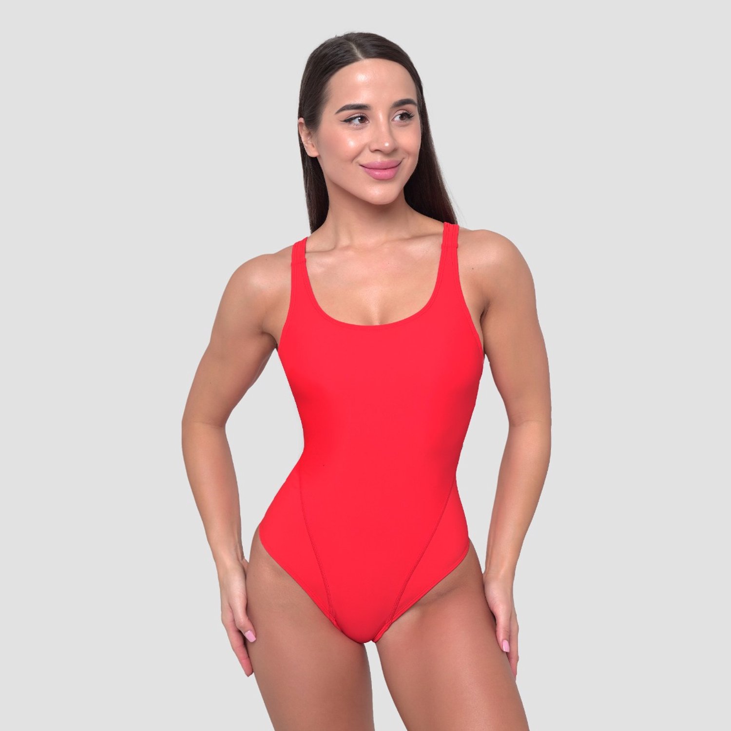 GymBeam Dames Sportbadpak Rood L