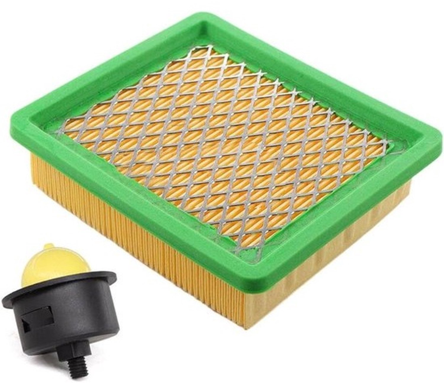 Luchtfilter Primer Kit - Grasmaaier Onderdeel - Motoronderhoud - Specifiek Model - 1 stuk - Zwart