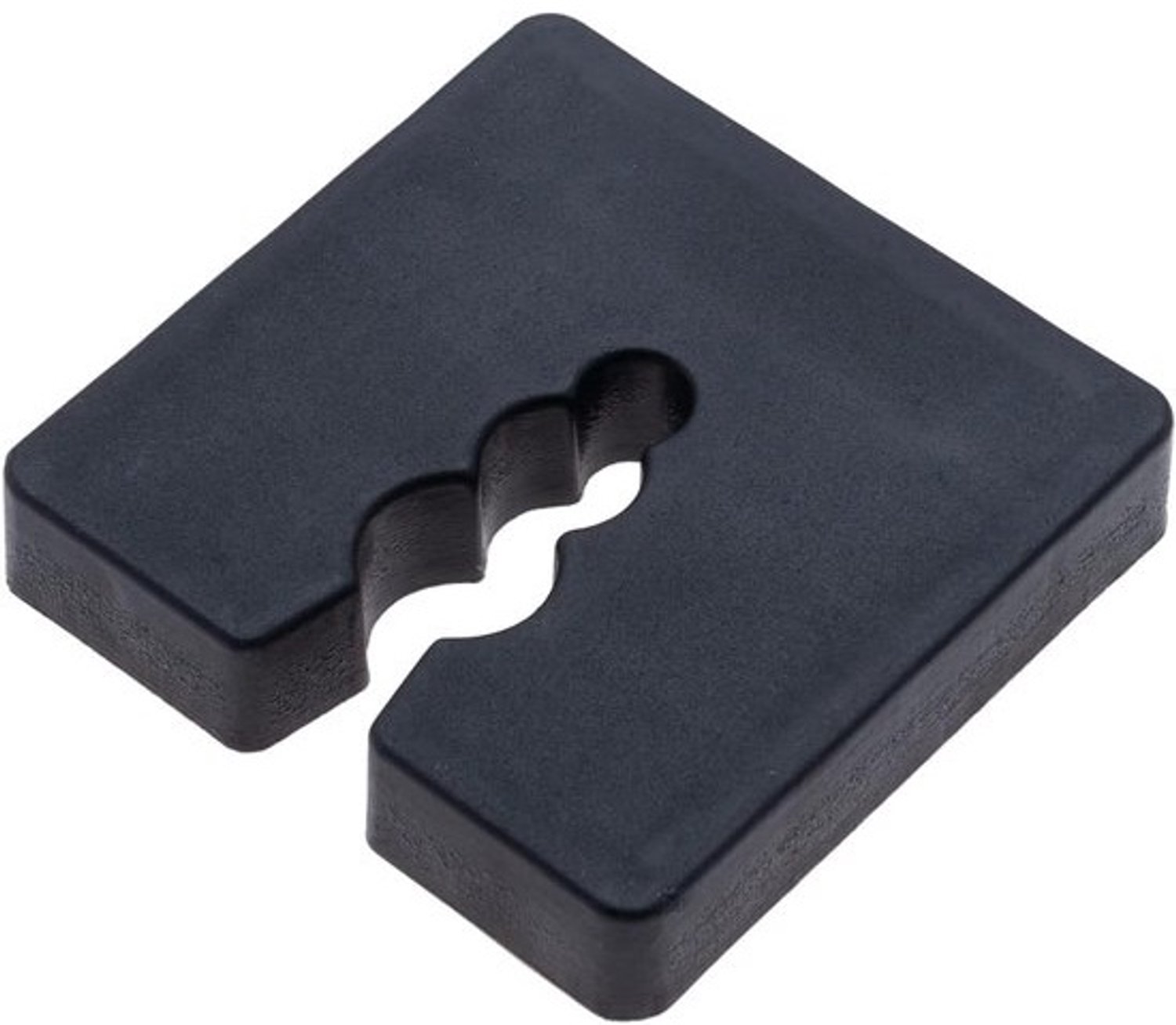 Vlakke Vulplaten - Afstandhouders Nivelleren - Meubel Installatie - Stapelbaar Kleurgecodeerd - 50x50x10mm - Zwart
