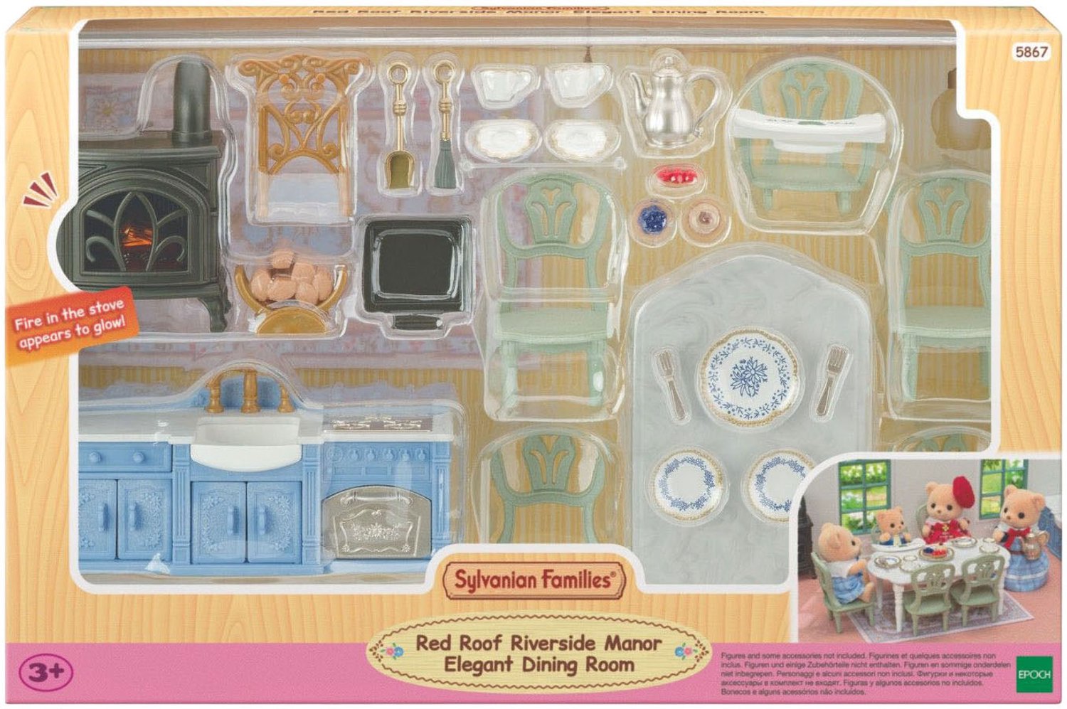 Sylvanian Families 5867 Elegante eetkamer set
