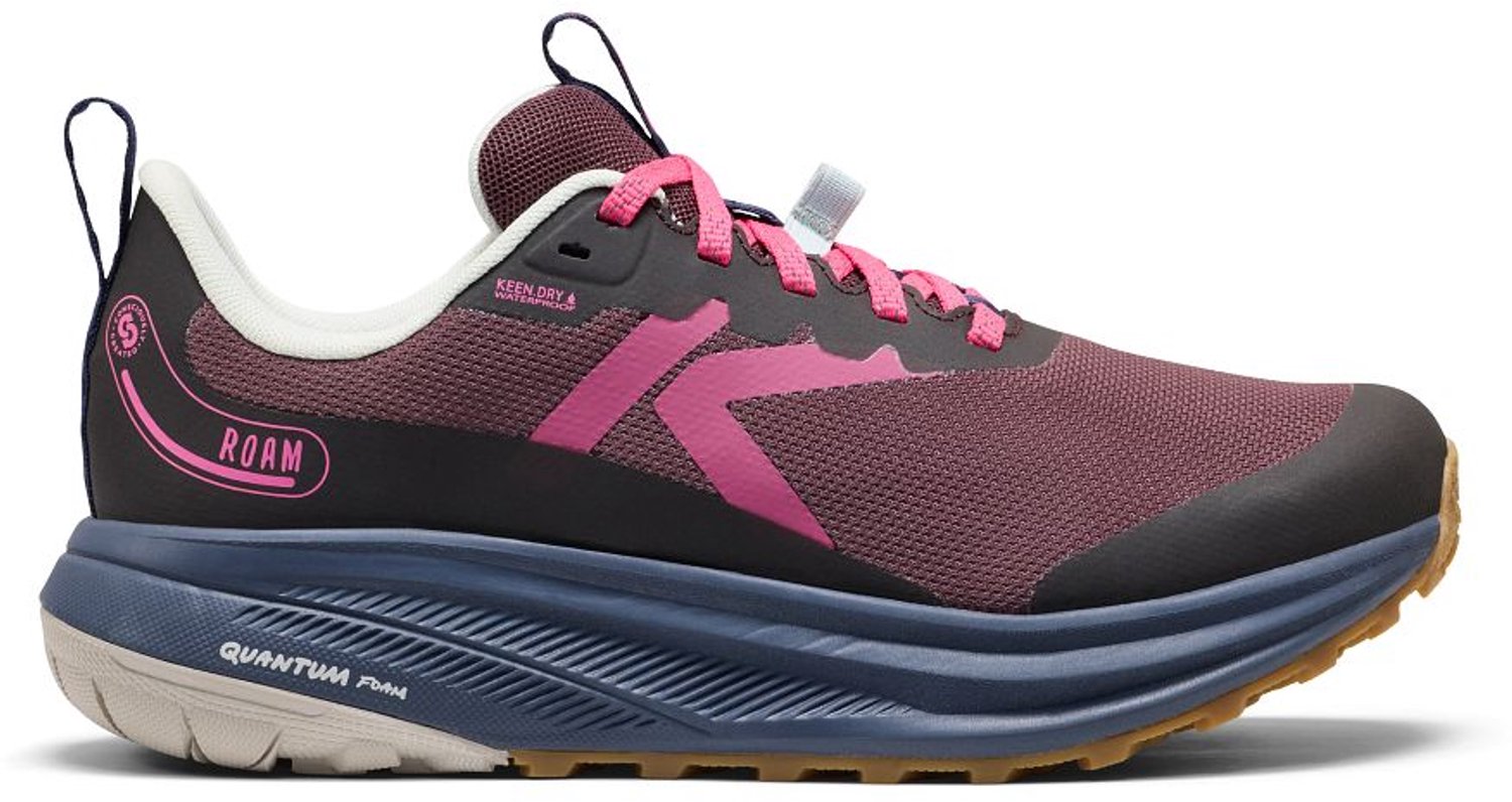 Roam Dames Trailschoenen Mesh Waterdicht Rood