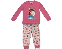 Gabby’s Poppenhuis Pyjama Meisjes – Roze Slaapkleding – Comfortabel & Officieel Gelicenseerd