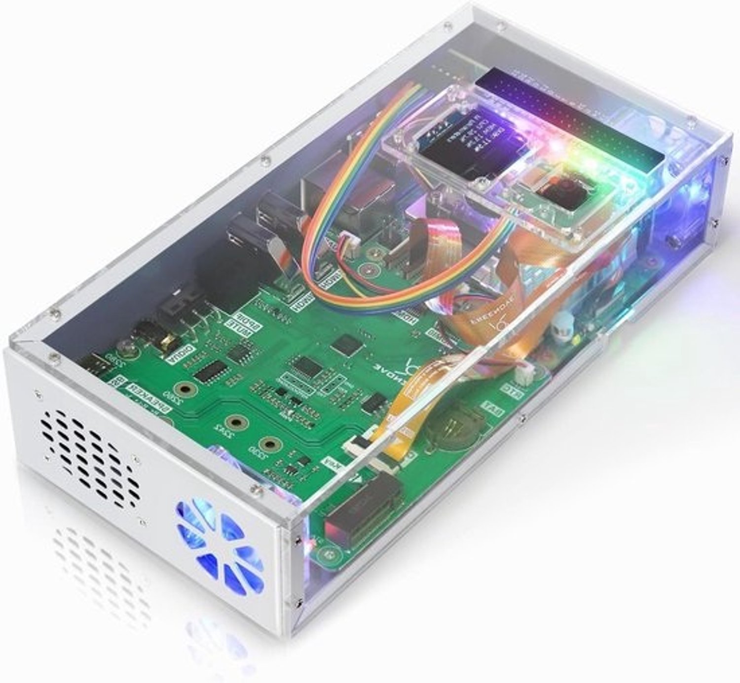 Computer Case Kit - Raspberry Pi Behuizing - Projecten Uitbreiden - Geïntegreerde Camera OLED