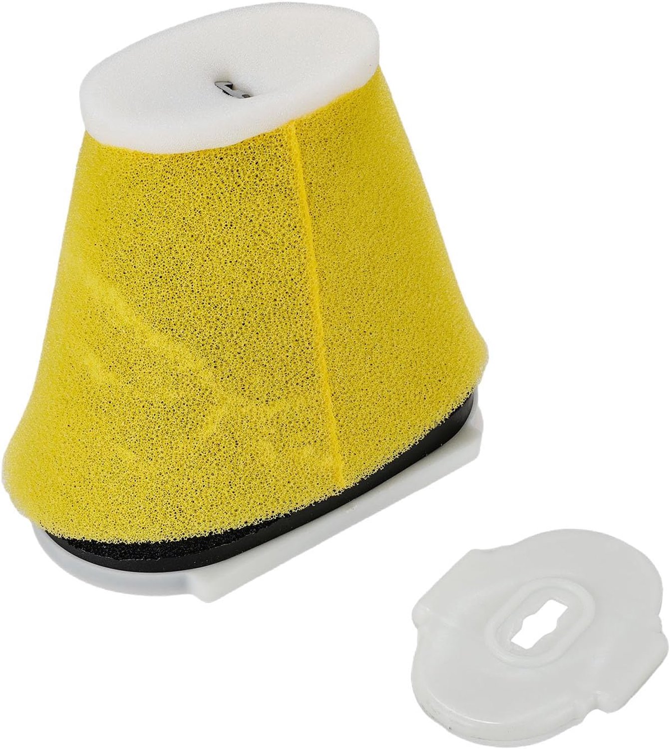 Motorfiets luchtfilterkit - geel - geschikt voor Raptor 660 660R YFM660R - verbetert motorprestaties - ShopVlot
