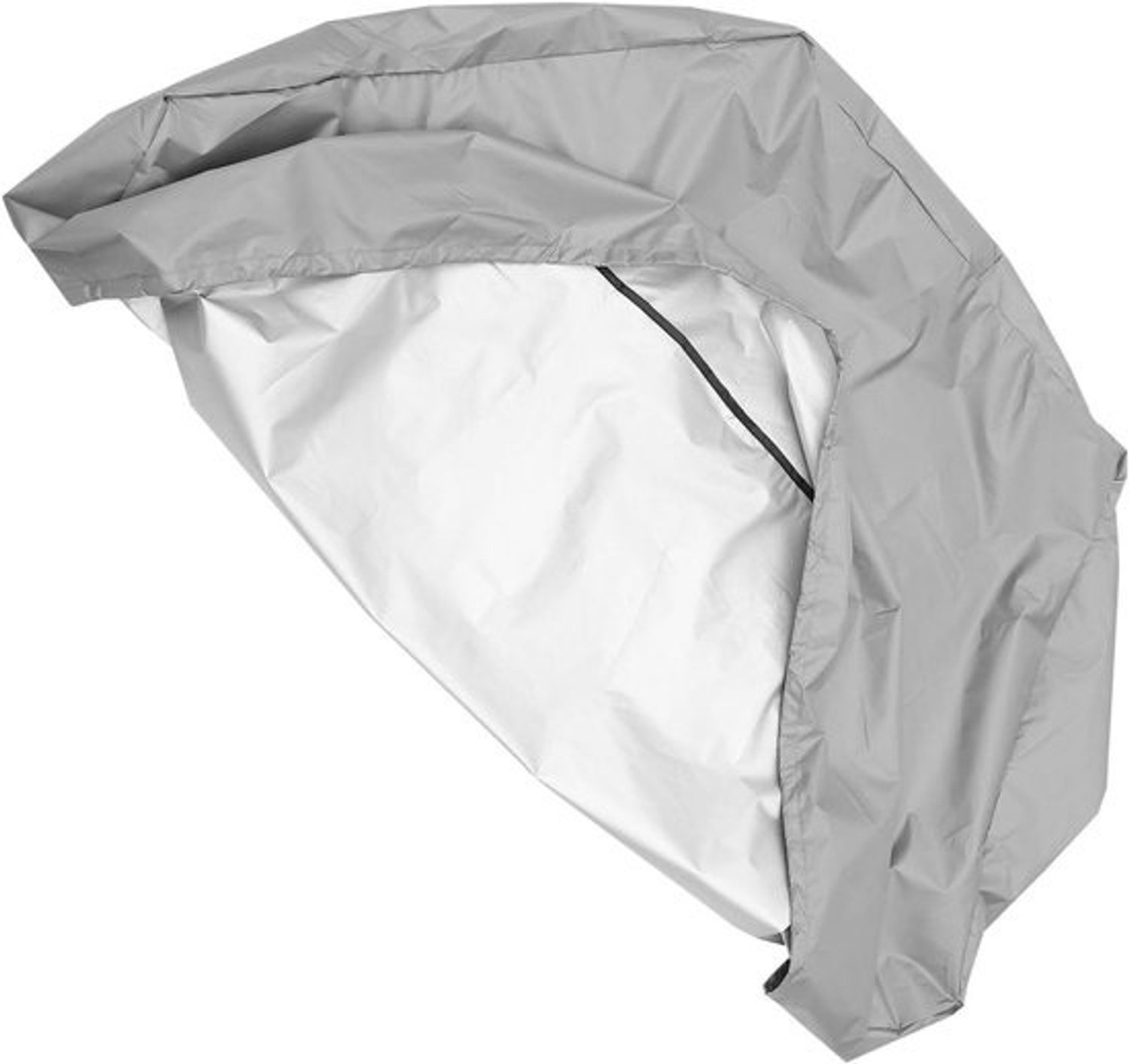 Zandbakhoes - Zandbak afdekhoes - Zandbak beschermen - Wind- en UV-bestendig - 140 x 110 x 20 cm - Grijs