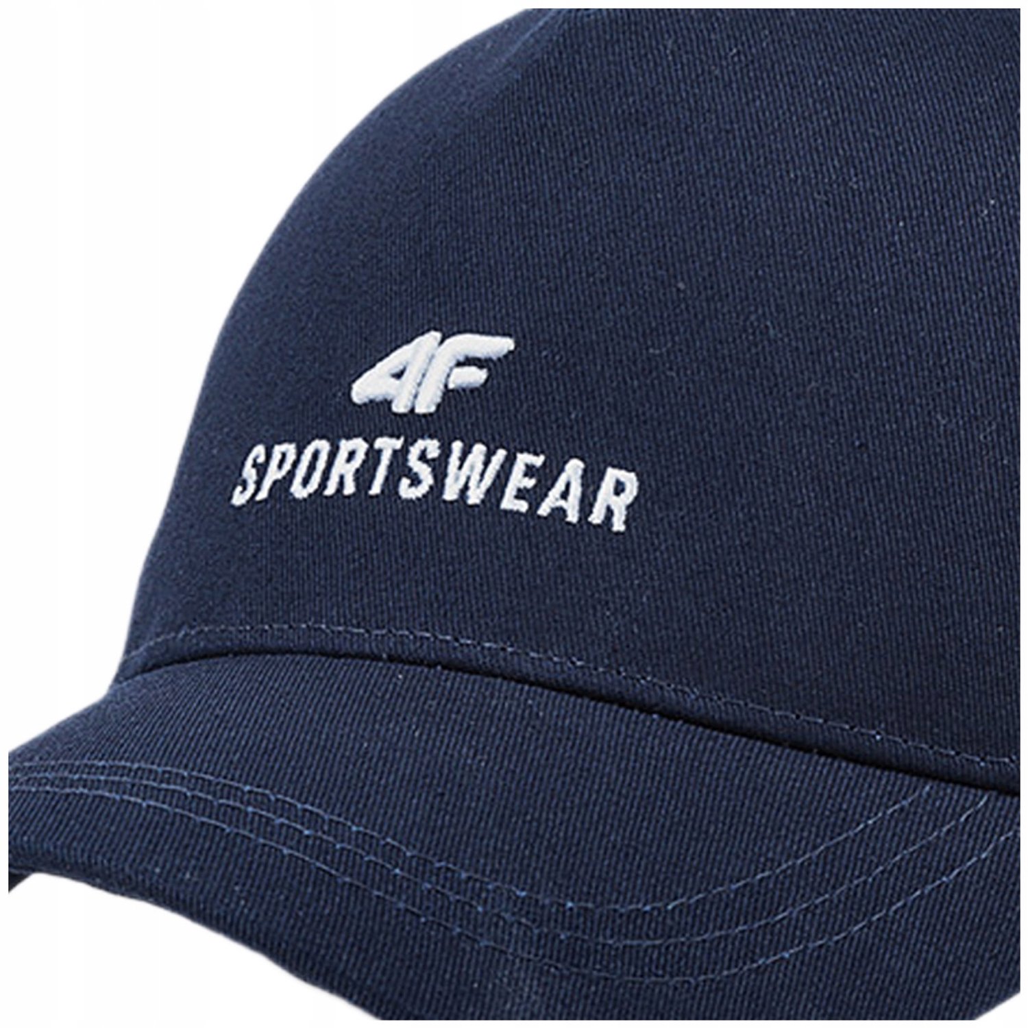 4F Baseballpet Uniseks Katoen Verstelbaar S/M Marineblauw