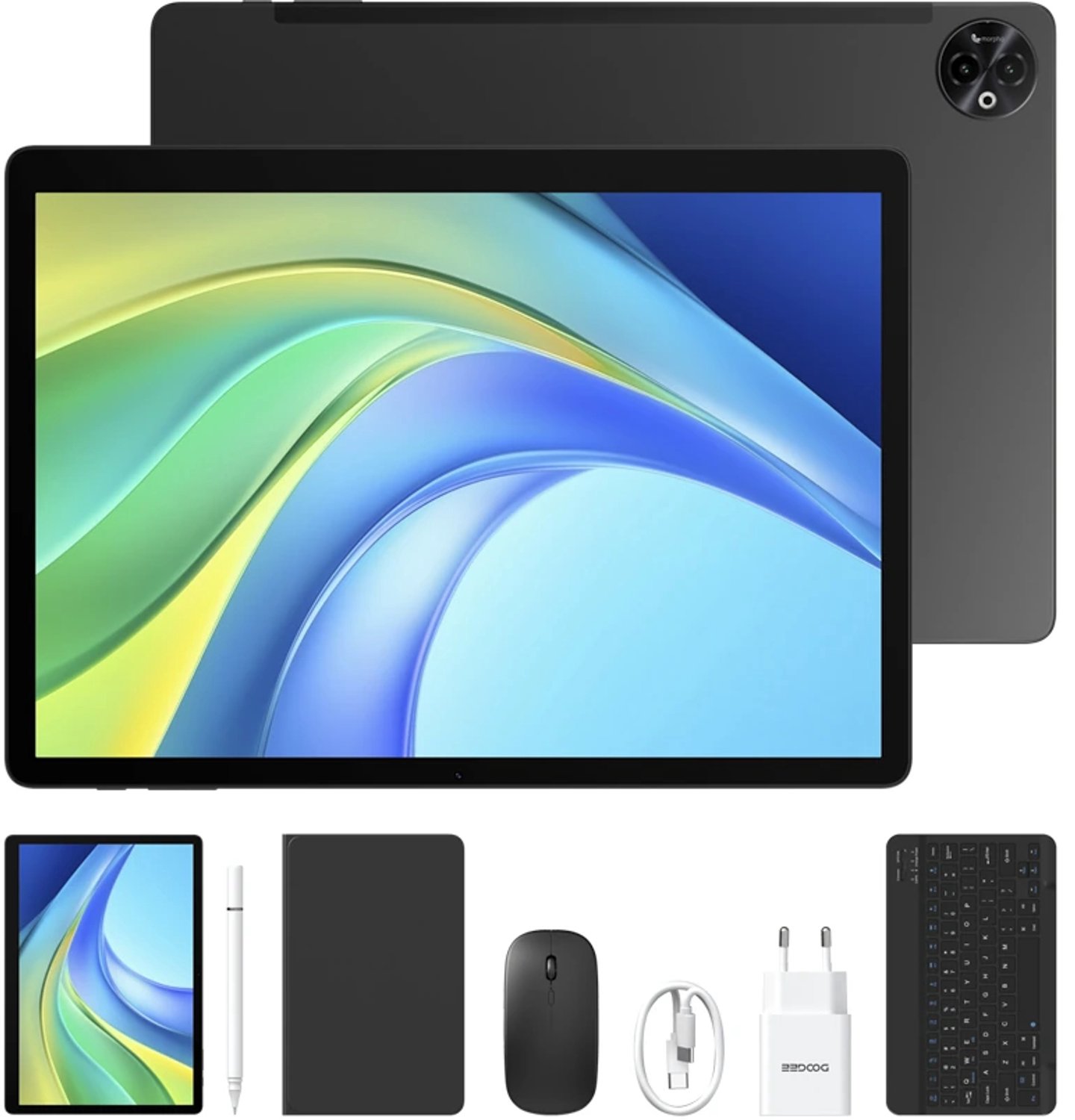 DOOGEE Tab E3 Max VIP (grijs)