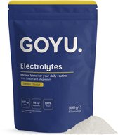 GOYU Electrolytes mineralenblend met citroensmaak. Zak van 500 g.
