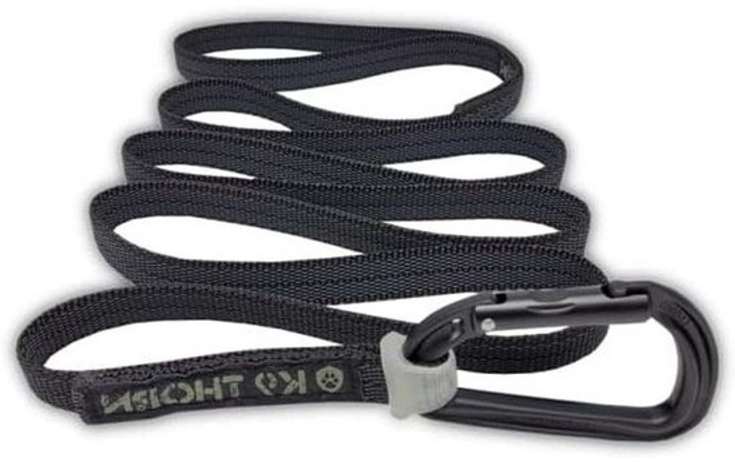 Hondenriem - Oefenlijn Looplijn - Veilige Wandelingen - Antislip Grip - 200 cm - Zwart