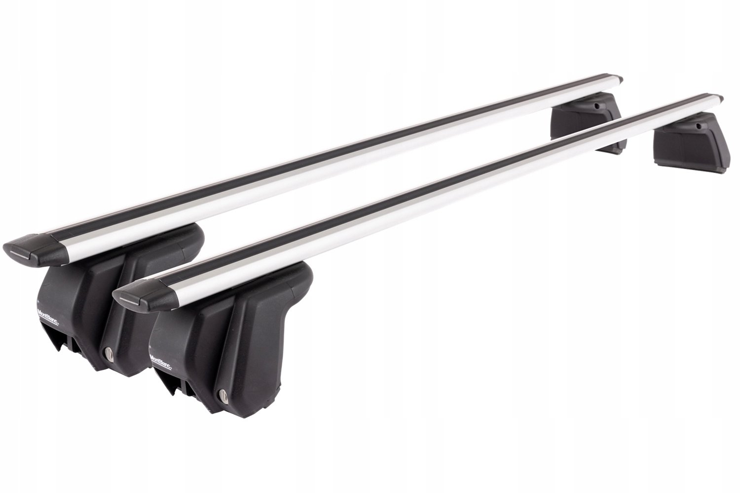 Mont Blanc Furka A+B Dakdrager Aluminium Aerodynamisch Zilver 70kg