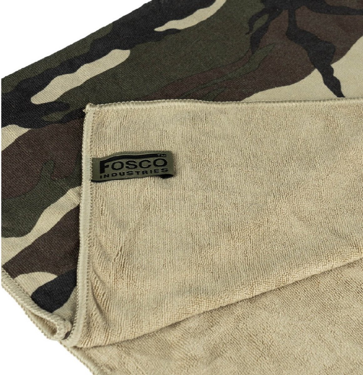 Towel microfiber camouflage 100 x 50cm