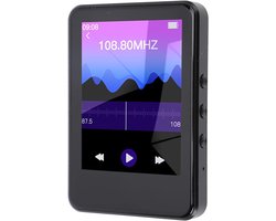 MP4 -speler, Bluetooth HD Touchscreen Music Player met Camera Video Picture Radio Electronic Book Speaker Calculator, Draagbare Verliesloze Geluidskwaliteit MP4 -speler voor