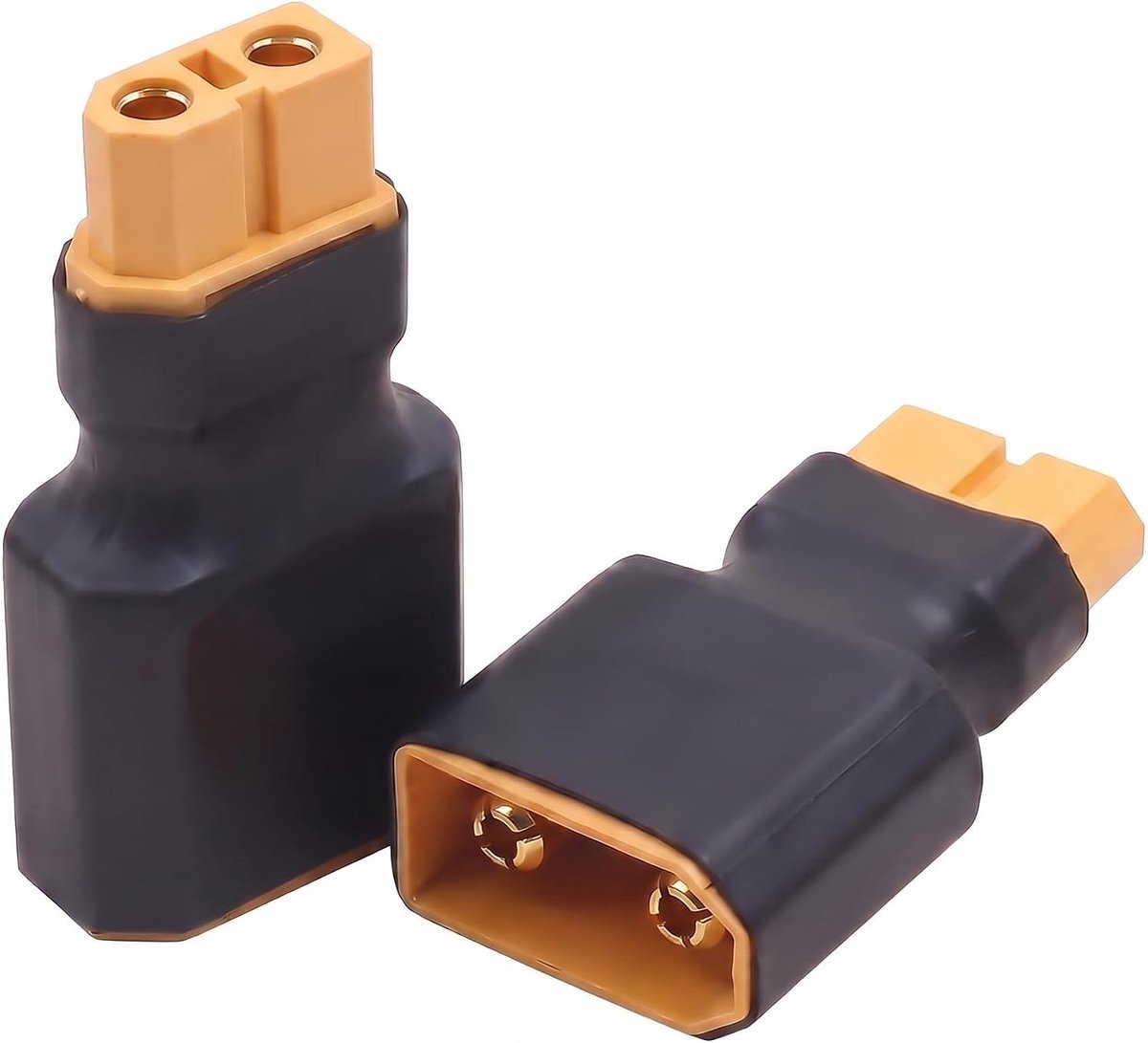 Male naar XT60 Female Adapter, 2 stuks RC Drone Lipo Accu Connector