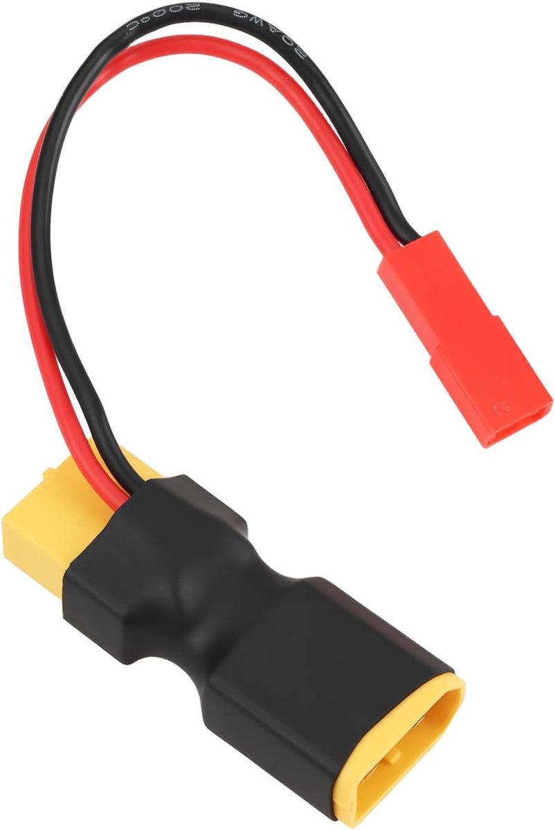 Auto XT60 Mannelijk naar XT60 Vrouwelijk met JST Vrouwelijke Power Tap Connector Adapters Compatibel met Arrma Compatibel met Kyosho