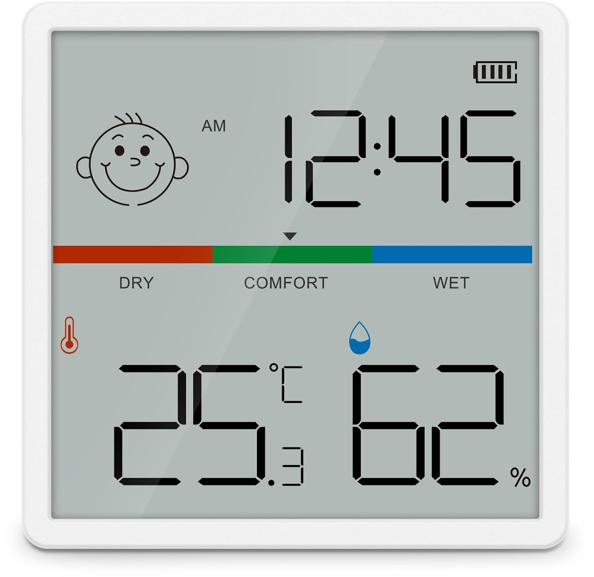 Thermometer binnen hygrometer, ORIA digitale thermo-hygrometer