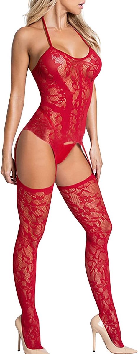 Materiaal van het scherm korset lingerie super elastische kanten body: outfits boudoir teddy van zwart satijn exotische bustier met jarretelgordel