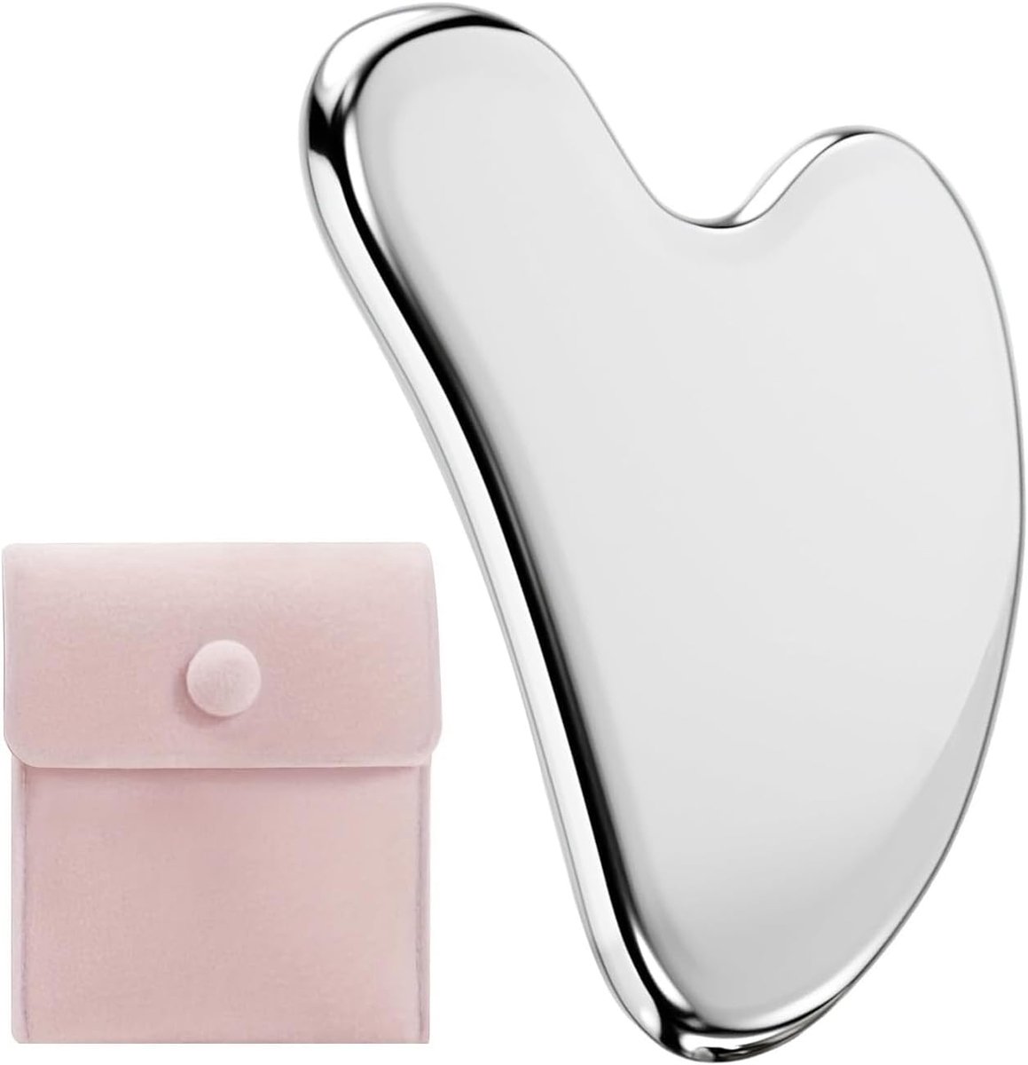 Gua sha massagetool voor verstevigende gezichtsmassage