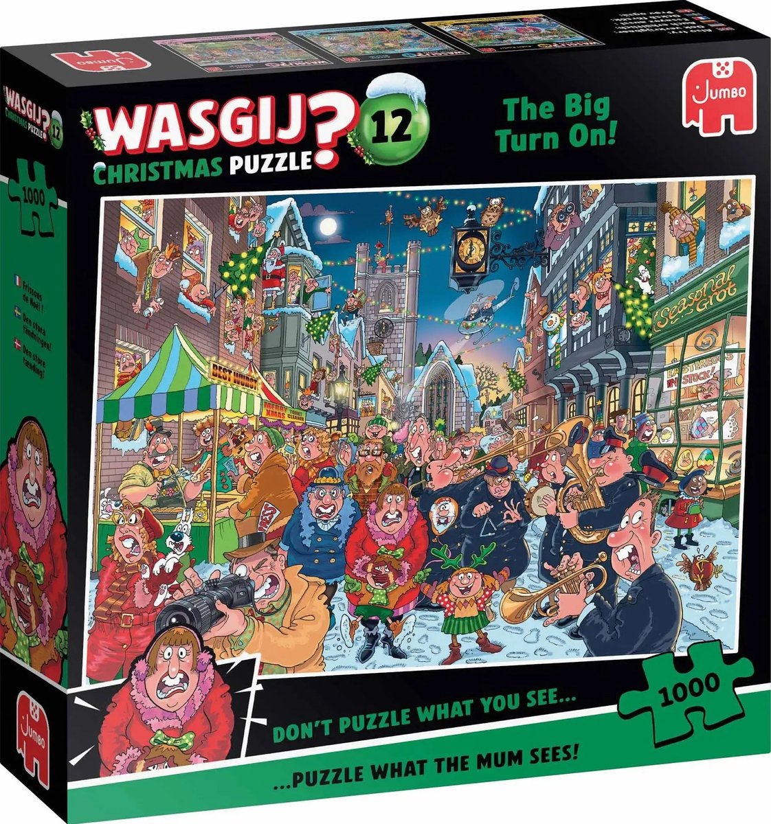 Wasgij Xms 12 The Big Turn On Puzzel 1000 stukjes