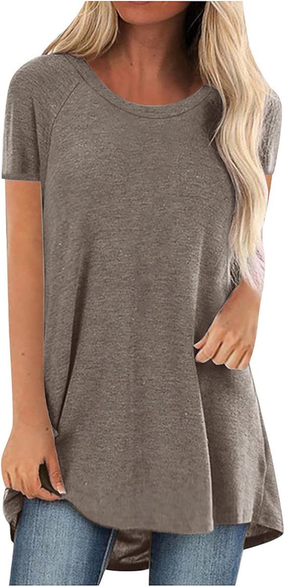 Oversized T-shirt met korte mouwen