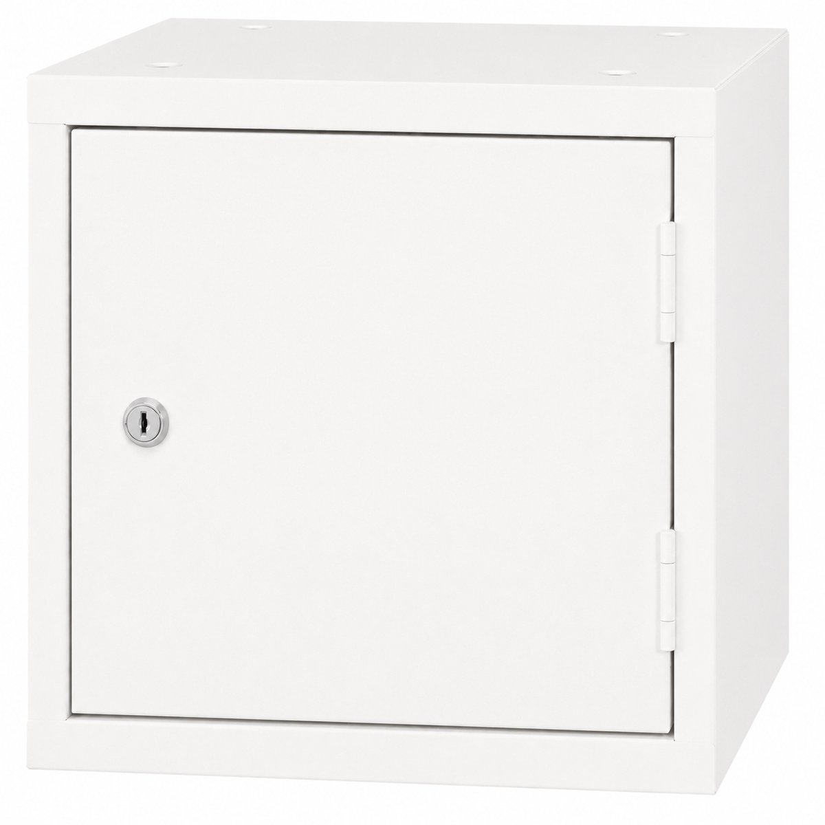 Cube Locker OKK 40 cm – Wit – Met cilinderslot