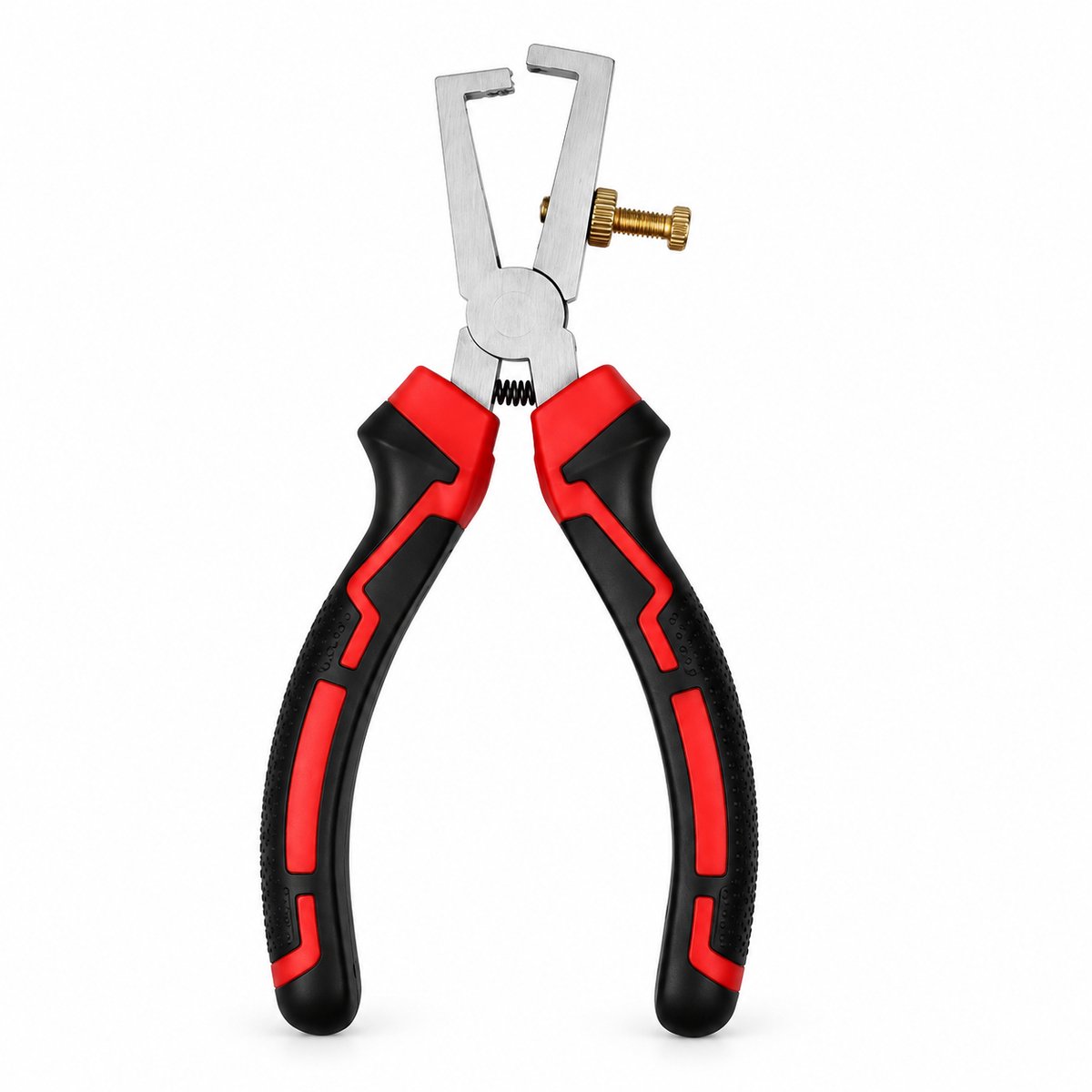 Afstriptang 150 mm - Instelbare kabelstriptang - Rood-zwart