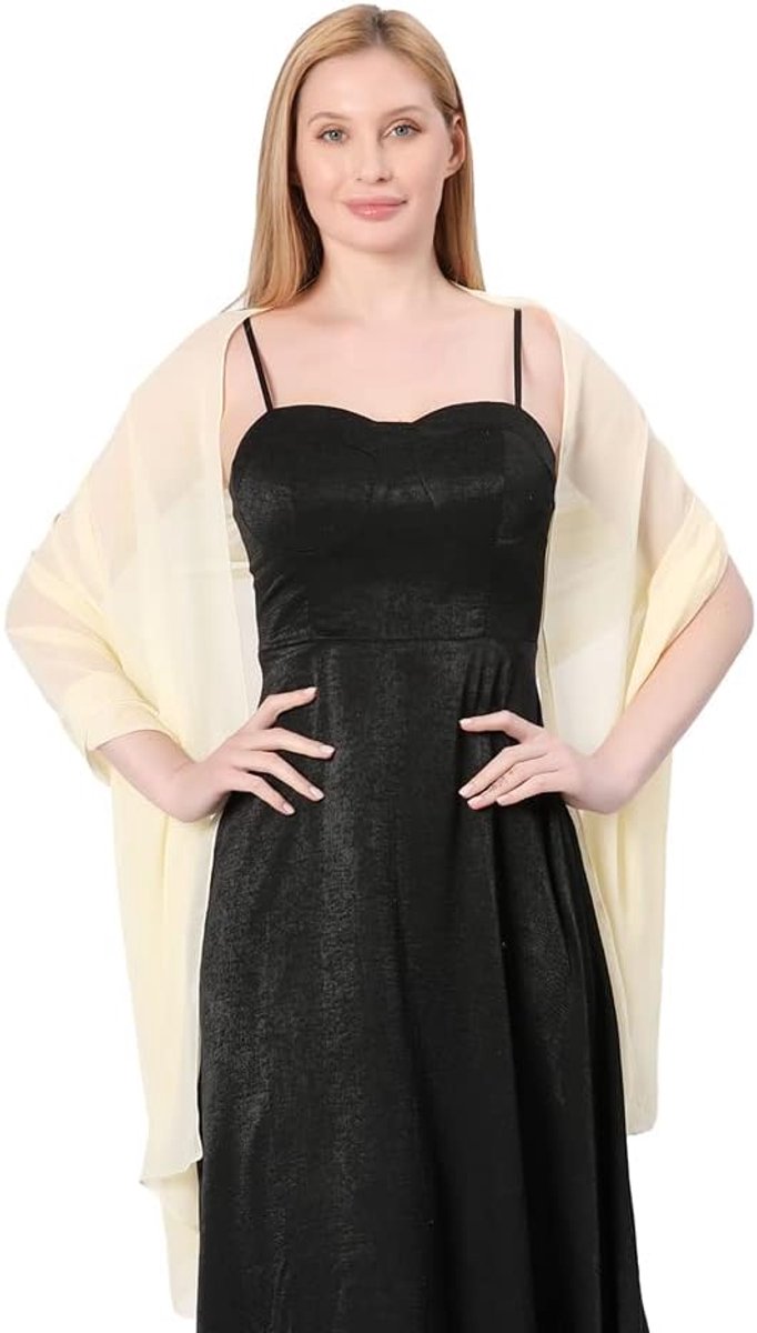 Sjaals Sjaals Wraps voor Bruid Bruidsmeisje Wedding Party Evening Dress en Speciale Gelegenheid Jurken 70cm x 200cm