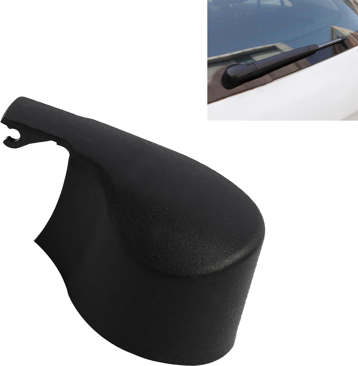 Afdekhoes voor achterruit, duurzame afdekking, achterruitenwisserarm, compatibel met ruitenwisserarm, compatibel met ruitenwisserarm voor VW Golf 6, Golf 7, Golf MK7, Passat B8 en Touran 5K6, 955, 435