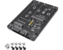 MEIRIYFA 2-in-1 M.2 NGFF MSATA naar 2,5" SATA 3.0 adapter converter - ShopVlot
