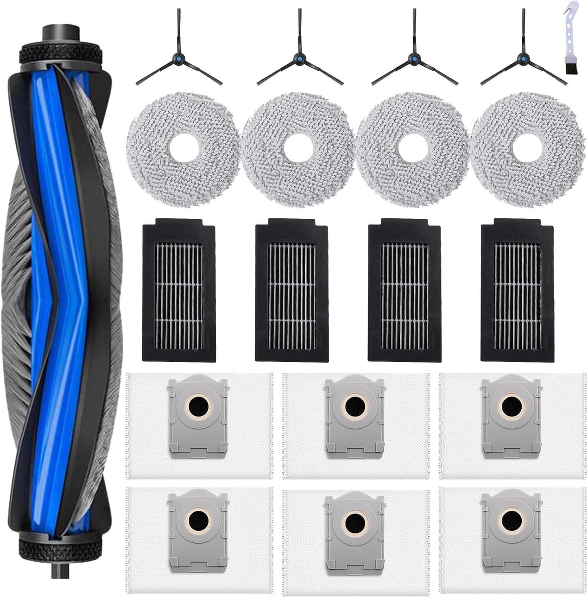 accessoires voor Ecovacs Deebot T50 Omni Gen2 robotstofzuiger (20 stuks) - ShopVlot