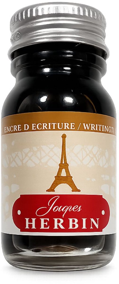 Jacques Herbin Vulpen Inkt - Eiffeltoren - Bruin - 10 ml