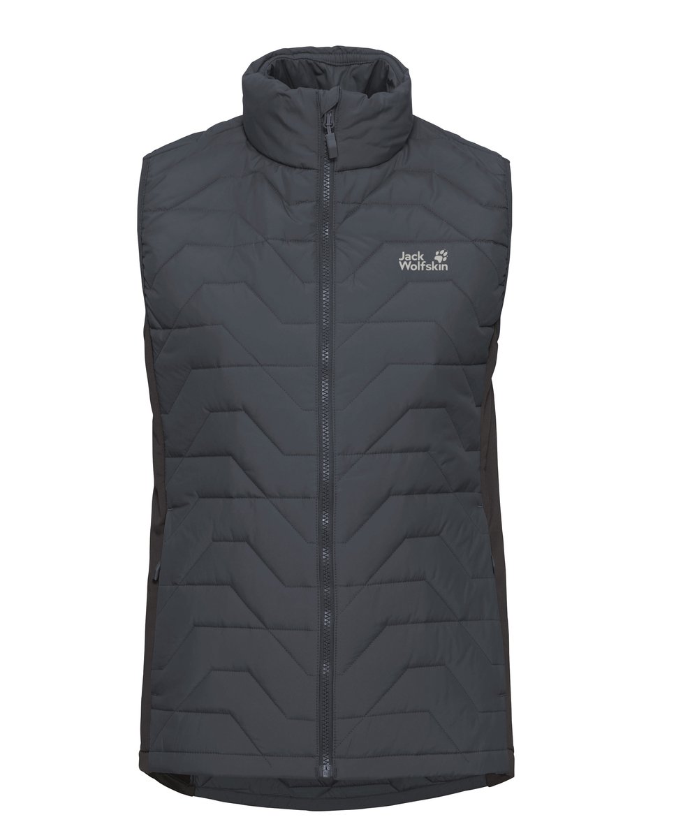 Jack Wolfskin Flextrek Insulated Vest Bodywarmer Dames Blauw