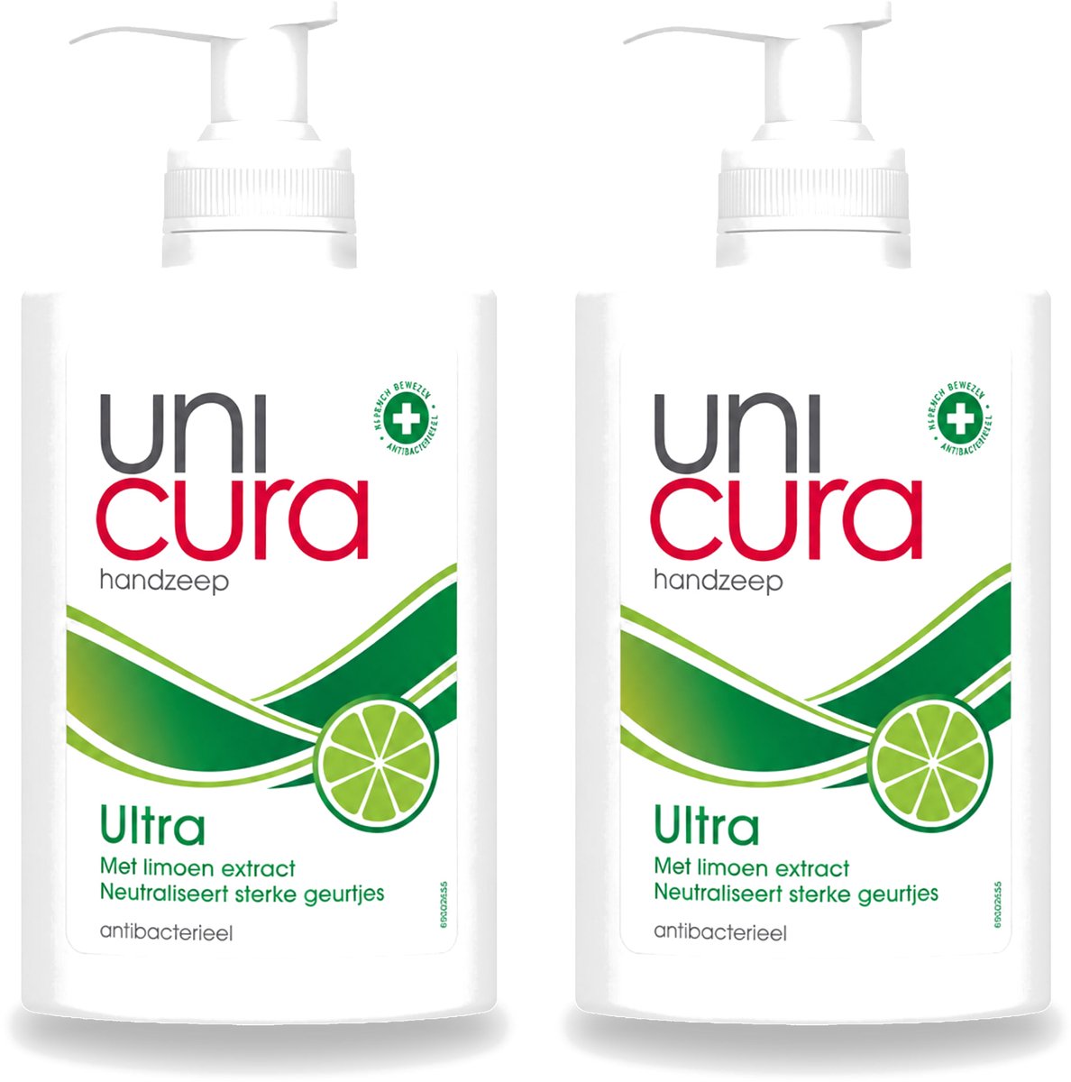 2 x Unicura - Vloeibare Zeep Ultra - Verzorgend - 250 ml Pomp - Voordeelverpakking - 2 stuks