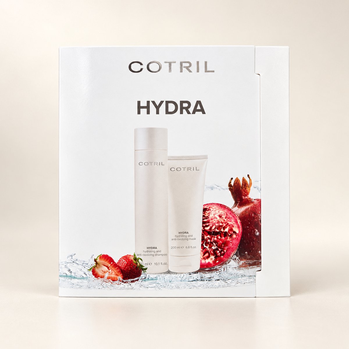 Cotril - Hydra - Shampoo & Mask - Hydrating and Anti-Oxidizing - 2x15 ml