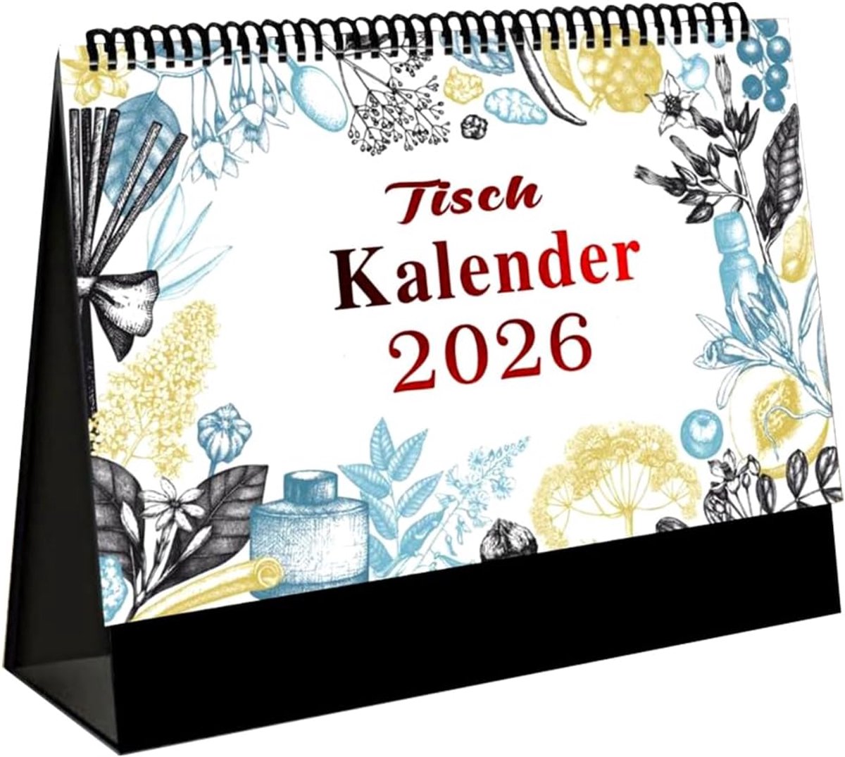 Desk Calendar Table Calendar 2026, Desk Calendar, Year Planner, 1 Month per Page, JJanuary - ShopVlot