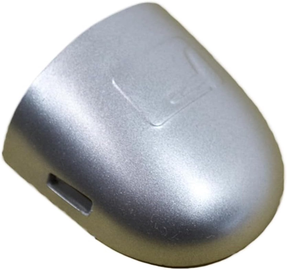 Deurgreep cover links - zilver - plastic - beschermt tegen krassen - ShopVlot