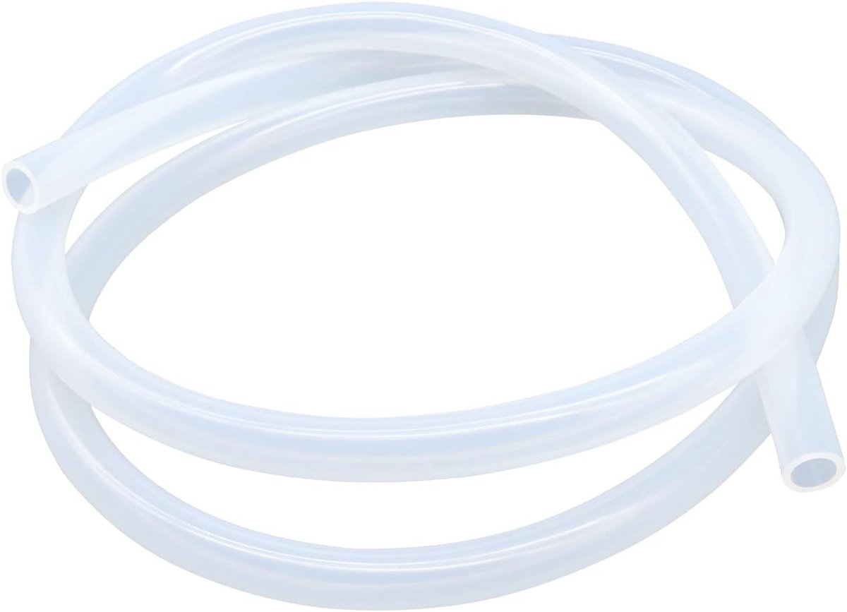 Siliconen slang, voedingskwaliteit, maat 14mm x 18mm, lengte 2m (6.5ft), dikte 2.0mm, flexibele rubberen siliconen slang voor luchtslangen en waterleidingen