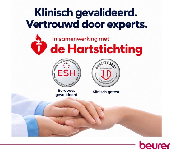 Klinisch gevalideerd, vertrouwd door experts. In samenwerking met de Hartstichting.