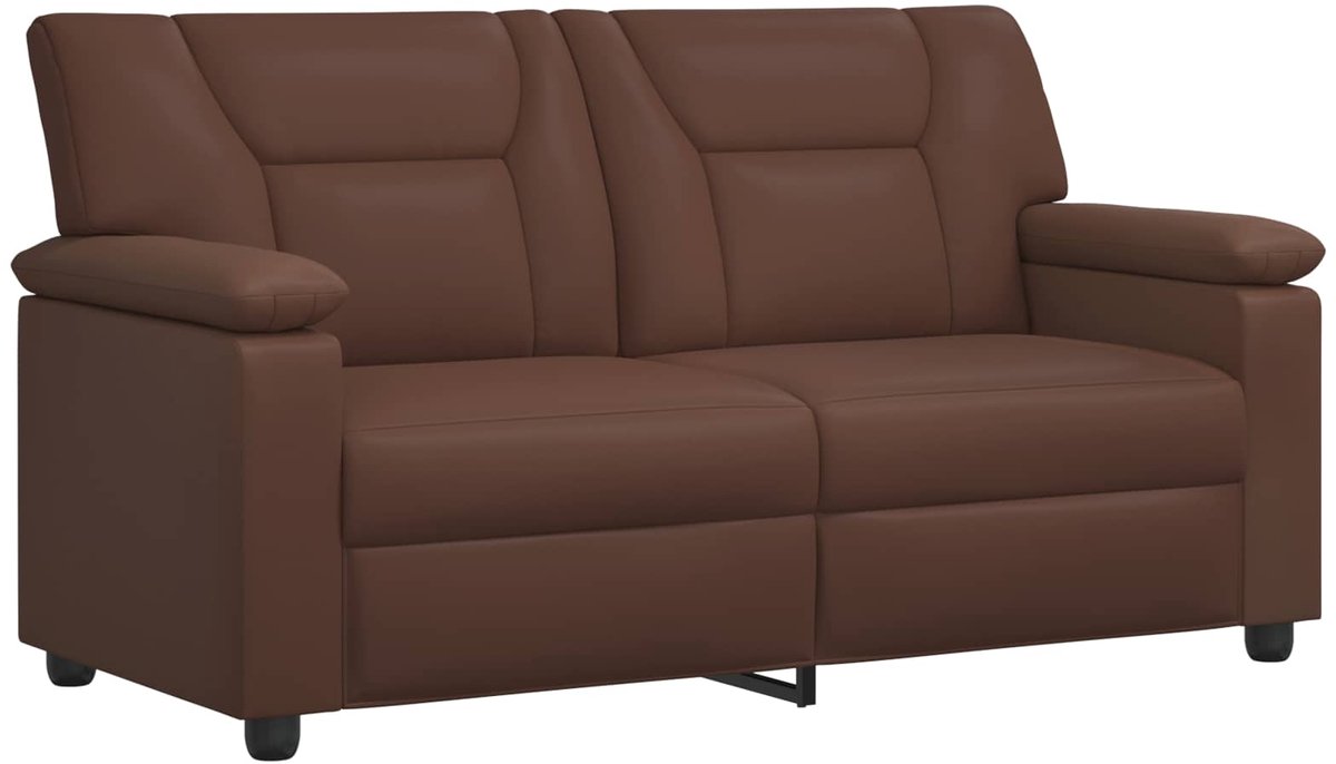 vidaXL Bank - Bruin - 171 - x - 85 - x - 93 - cm - Kunstleer