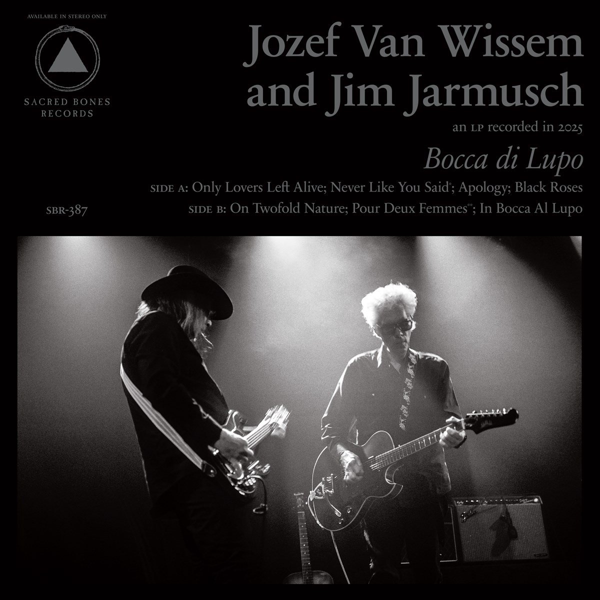 Jozef Van Wissem & Jim Jarmusch - Bocca Di Lupo And Mouth Of The Wolf (2 CD)