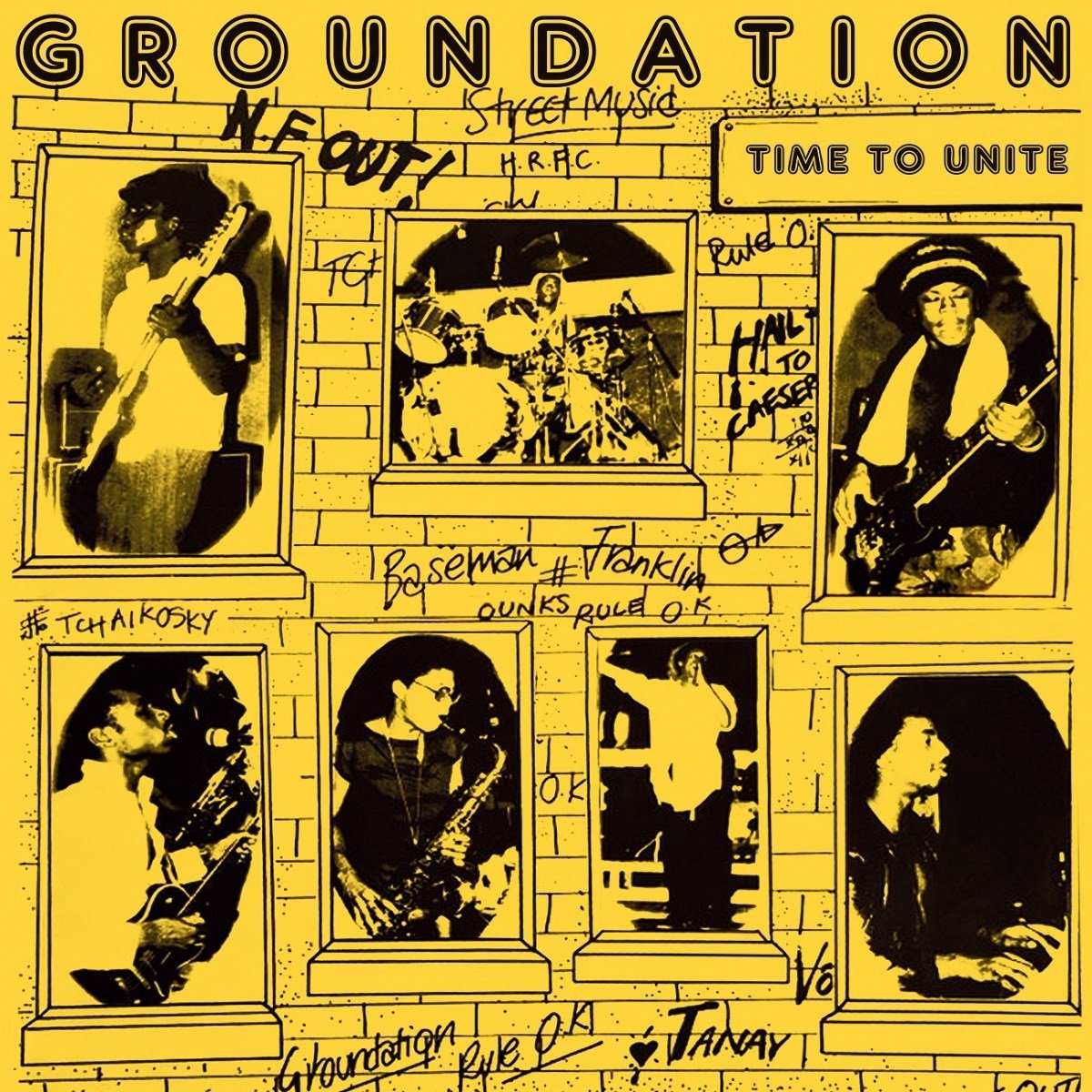 Groundation - Time To Unite / Rebel (10" LP)