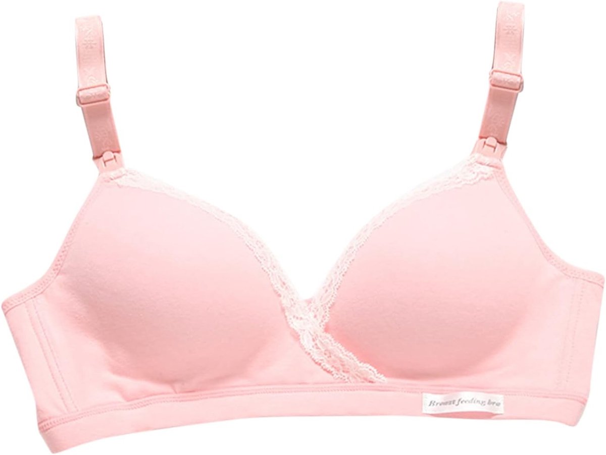 Voedingsbeha van katoen, comfortabel en praktisch, voor dames, zonder stalen ring