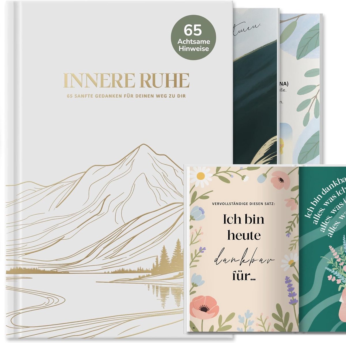 SnelShoppen - Grey BIROYAL Diaries voor Inner Peace, Luxe Notitieboek, Perfect voor Journaling, Creatief Schrijven, A5 Formaat, Duurzaam Papier, Ideaa