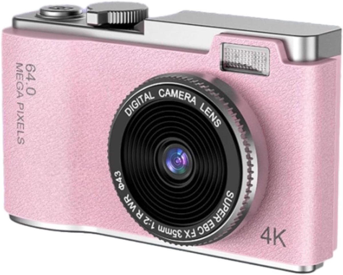 48MP Digital Camera 1080P Compact Camera 16X Digital Zoom 2.4 inch HD Screen Double Lens Selfie Camera for Children - ShopVlot