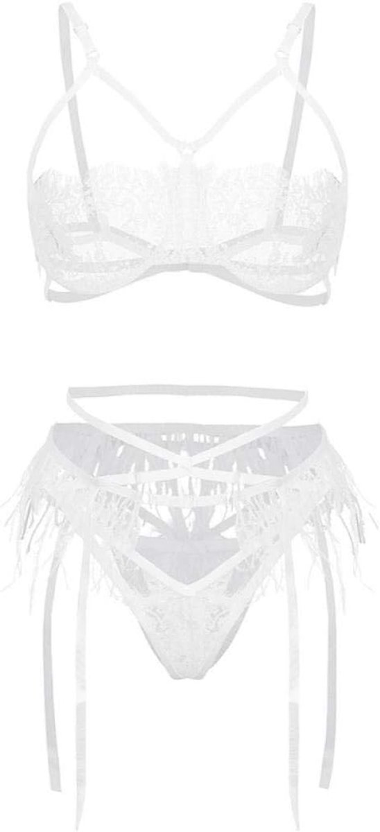 Lingerie Dameslingerie Vrouwen Sexy Lingerie Kanten Beha Erotische Porno Ondergoed Bondage Nachtkleding String Verleiding Nachthemd Kousenband