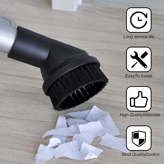 3-delige borstel voor stofzuigeraccessoires - Multifunctioneel accessoire met gegarandeerde compatibiliteit — afbeelding 4
