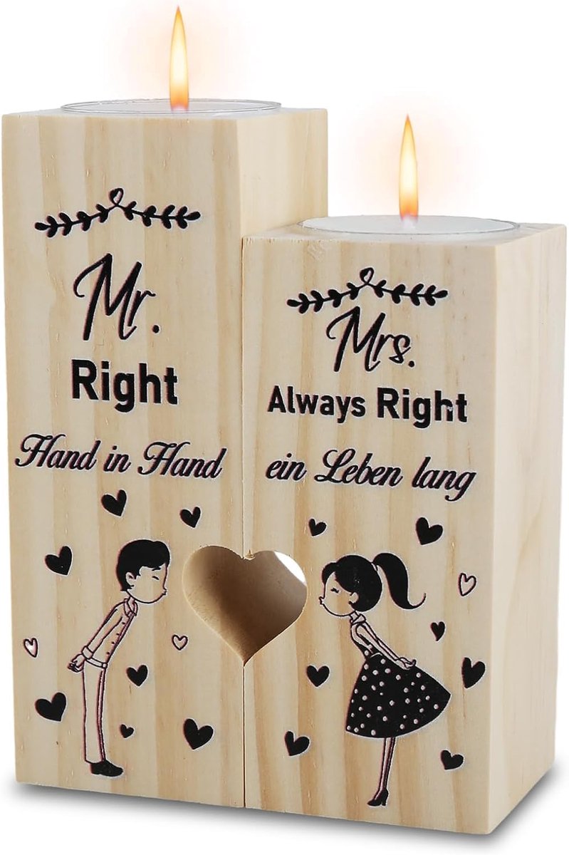 Kaarsenstandaard geschenken (B)