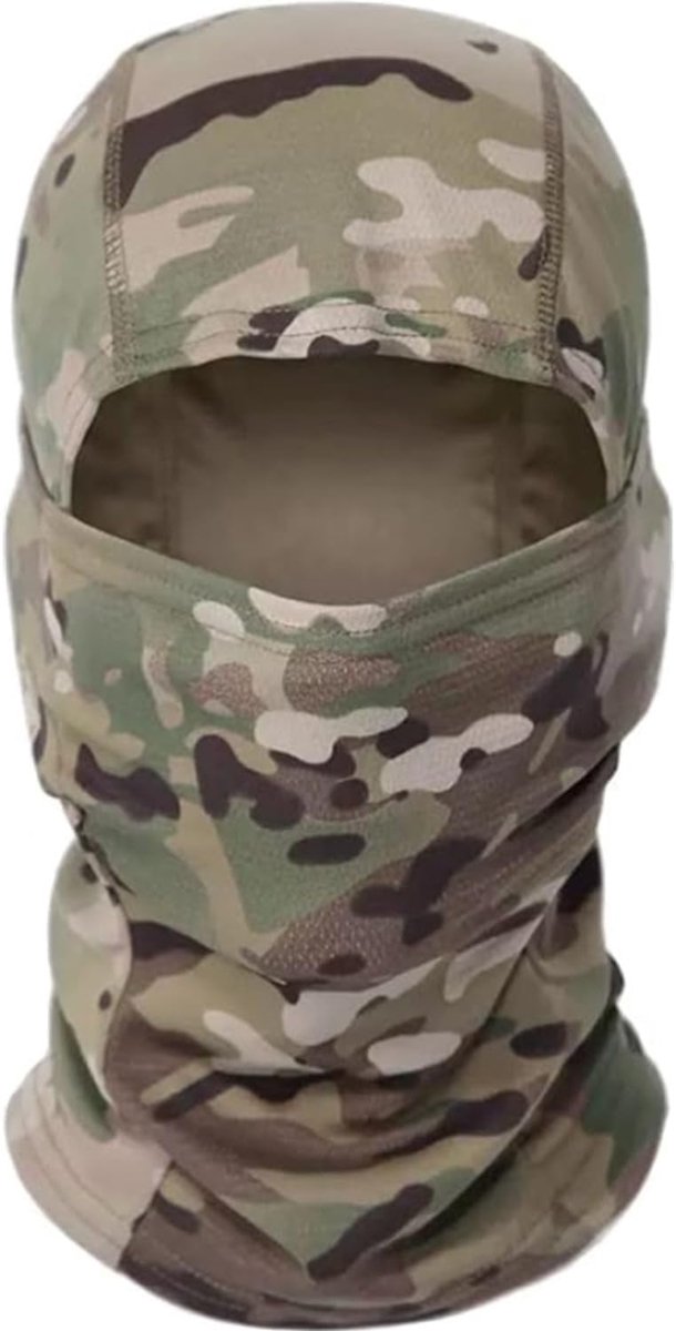Tactische bivakmuts, camo-gezichtsmasker, bivakmuts, bivakmuts, heren, camouflage, gezichtsbedekking, skimasker, bivakmuts voor outdoorsporten, hardlopen, motorfiets