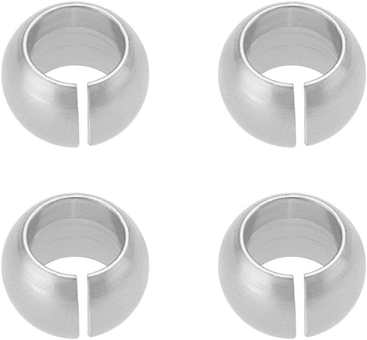 4 stuks aluminiumlegering laag wrijvingssuspensiearm kogels laag wrijving RC model auto-onderdelen compatibel met Ta-miya TT02 54559 1/10 RC auto