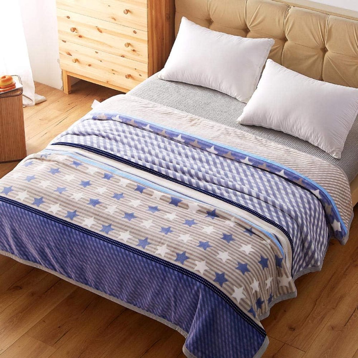 Fleece werpdekens Reisformaat - Superzachte donzige warme stevige bedspreien voor bank Microfiber deken -7_120x200cm