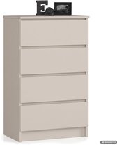 Ladekast K60 / Kasjmier / 60 cm / 4 Lades / 60 x 40 x 99 cm